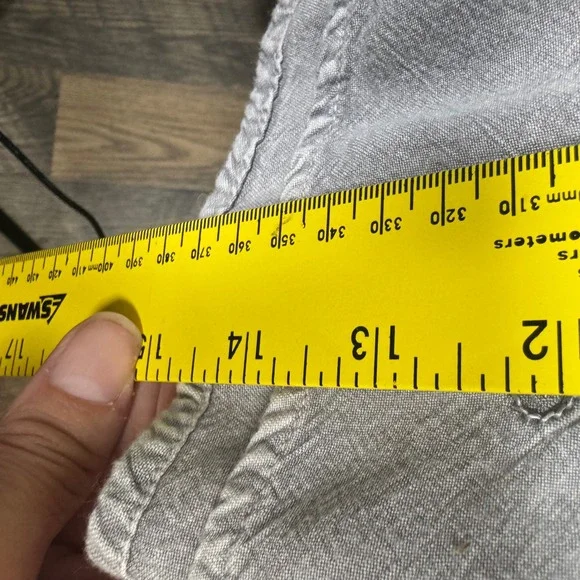 Magic One Size - S Rayon Embroidered Maxi Dress Sleeveless Gray Bohemian‎ Casual - Picture 13 of 14